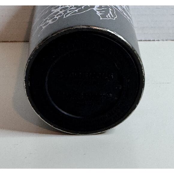 Starbucks 2014 Matte Black Grape Clusters Siren Mermaid Stainless Tumbler 16 oz - Picture 5 of 5